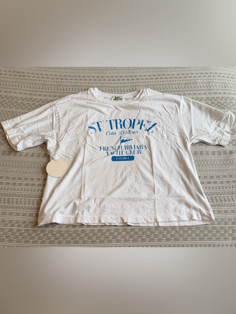 Sunny Somewhere St Tropez Boyfriend Tee